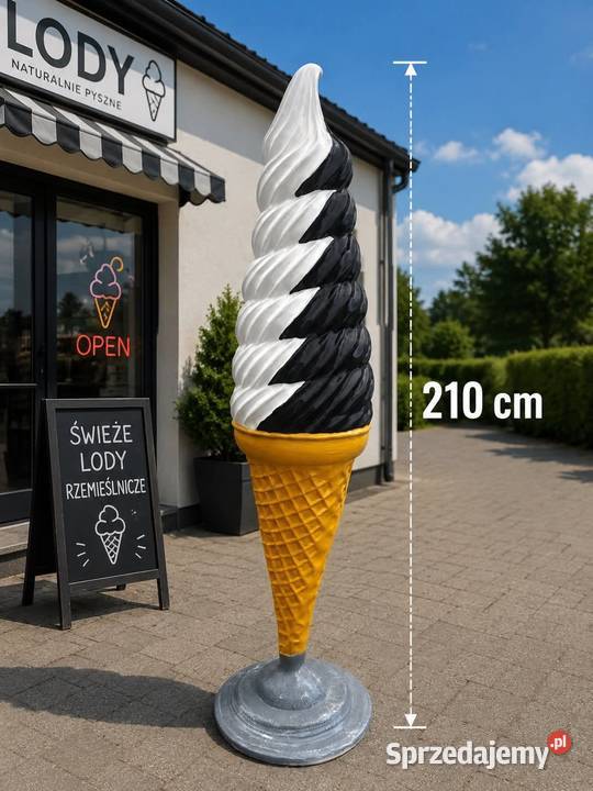 Lód świderek 210 reklama Łódź