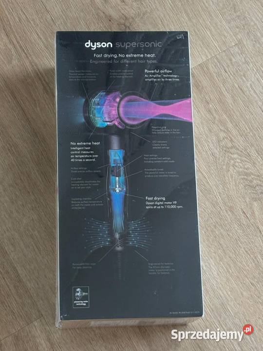 Dyson suszarka supersonic hd08 kolor fuksja 20cm Łagów
