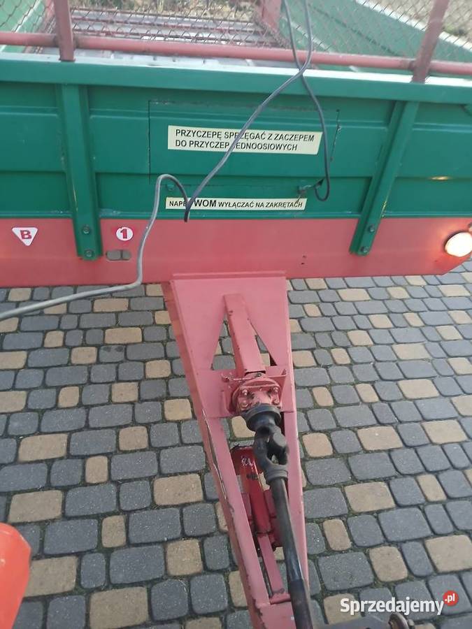 Rozrzutnik obornika Polmot Warfama N226 25 t kujawsko-pomorskie Lipno