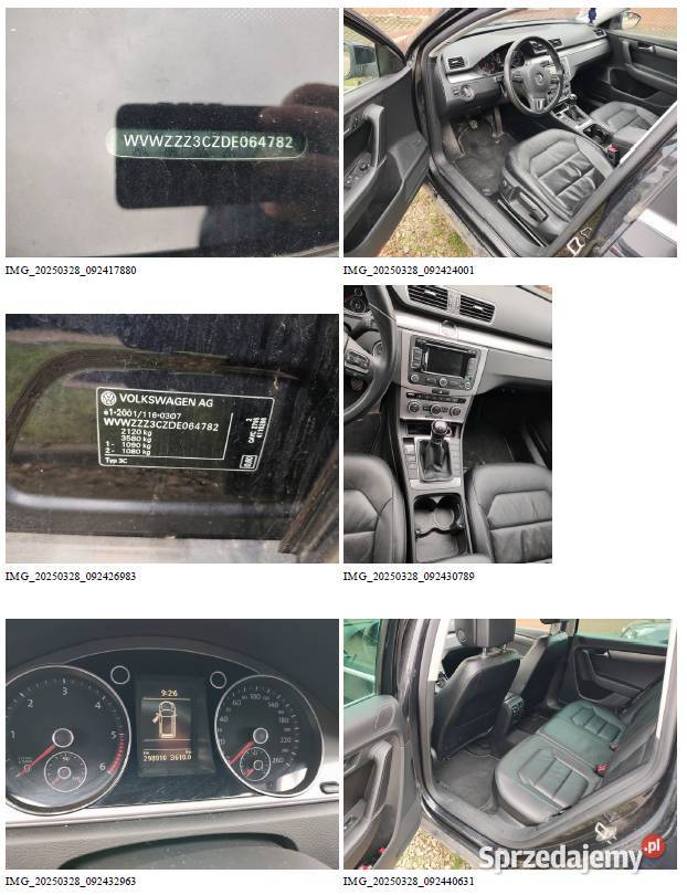 Zarządca sprzeda Volkswagen Passat 2012 konkurs 105KM Passat Bielsko-Biała
