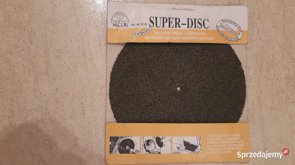 SUPERDISC Elastyczna tarcza do cięciaostrzenia Wrocław