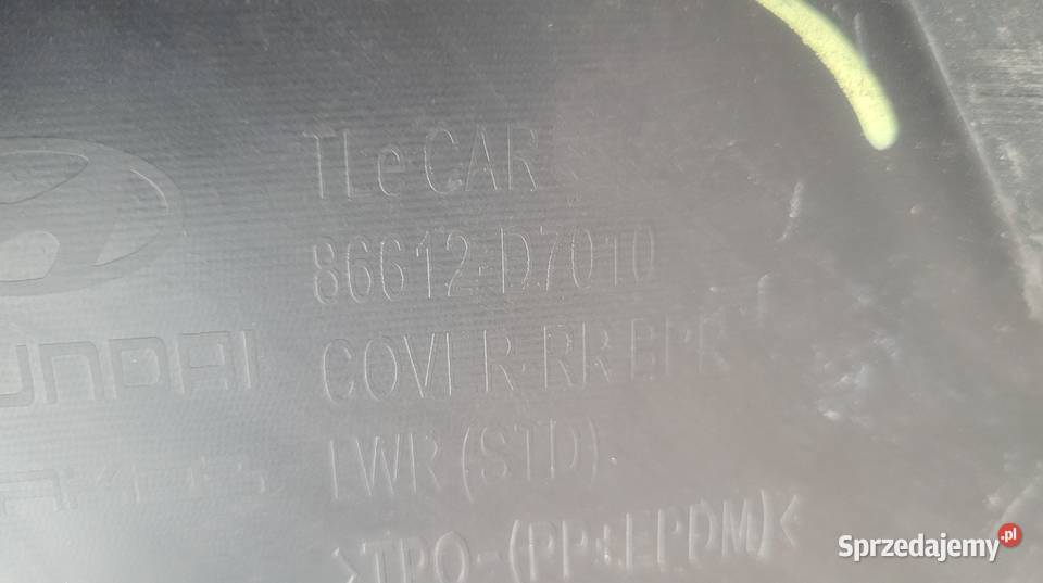 HYUNDAI TUCSON III SPOILER DOKŁADKA ZDERZAKA TYŁ Ruda Śląska