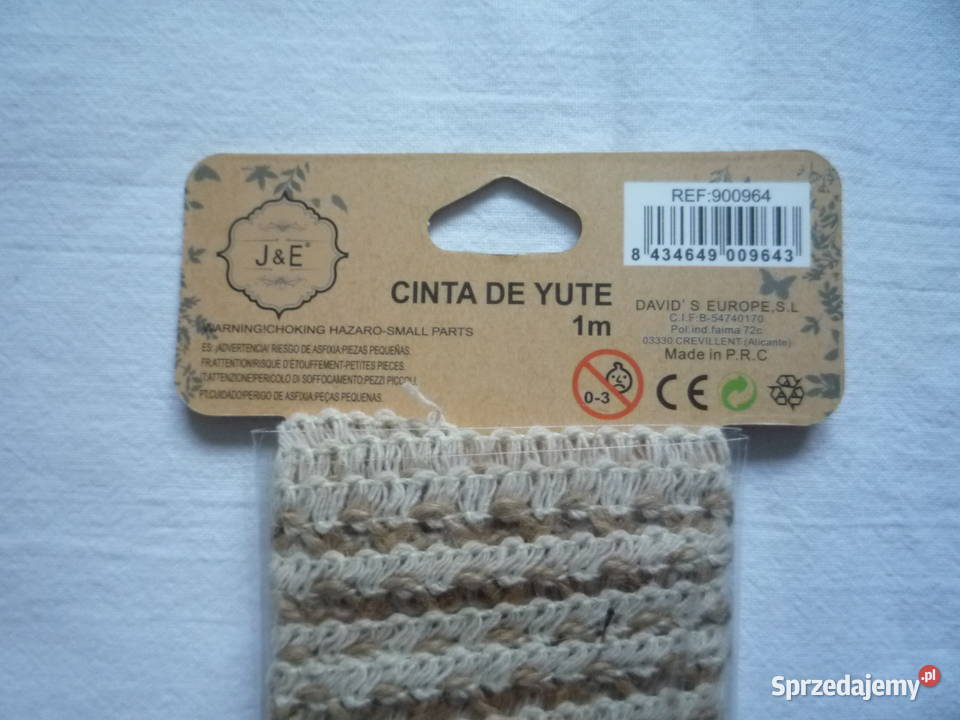 2 sztuki Craft Colection Tasiemki beżowe Szczecin