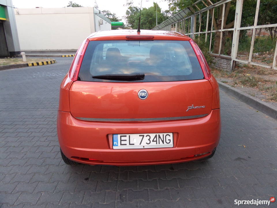 Fiat Grande Punto 14 Klima Gaz PRYWATNIE Łódź