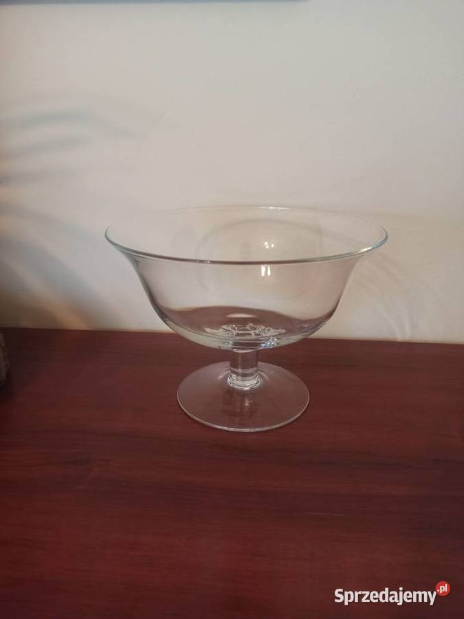 Patera stara zabytkowa szkło śląskie Bielsko-Biała