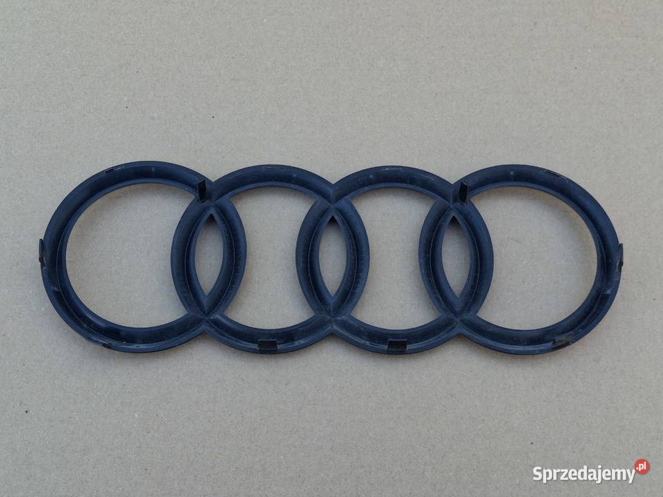 AUDI Q 7 4M EMBLEMAT GRILLA ZNACZEK CZARNY osobowe Bieleń sprzedam