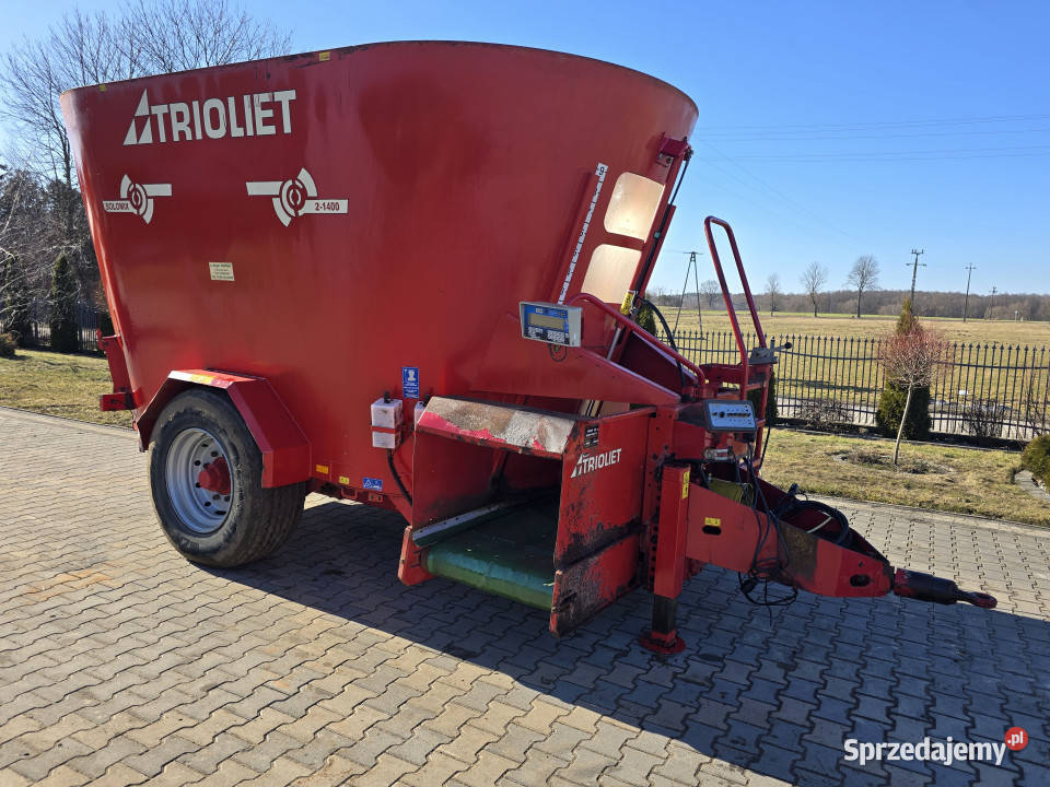 Wóz paszowy TRIOLIET SOLOMIX 21400 14 m3 Wizna