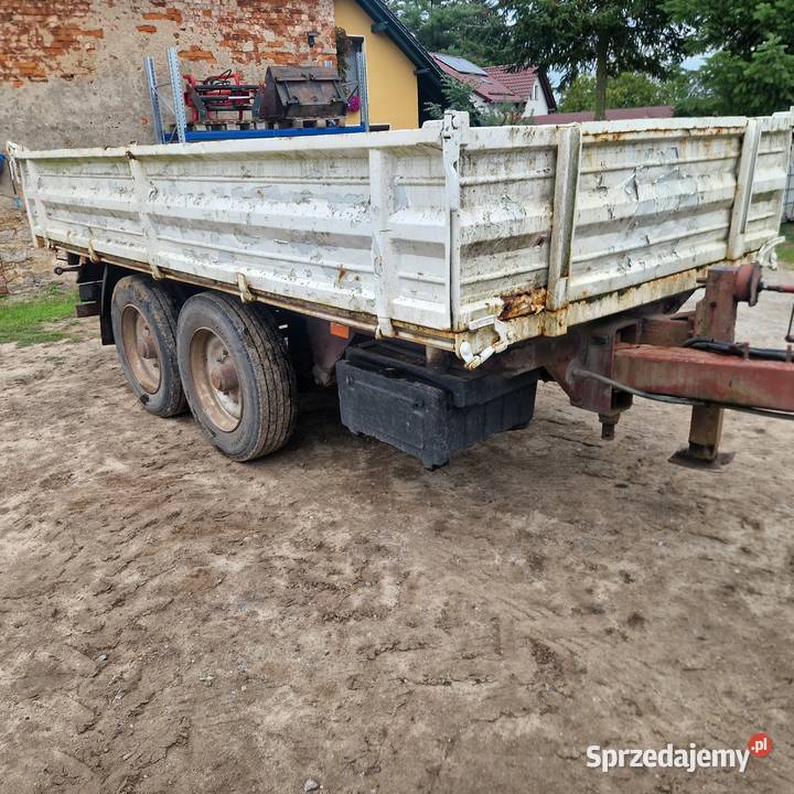 Przyczepa Tandem wywrotka 3stronna Kogel Mueller Przyczepy rolnicze Bolesławiec