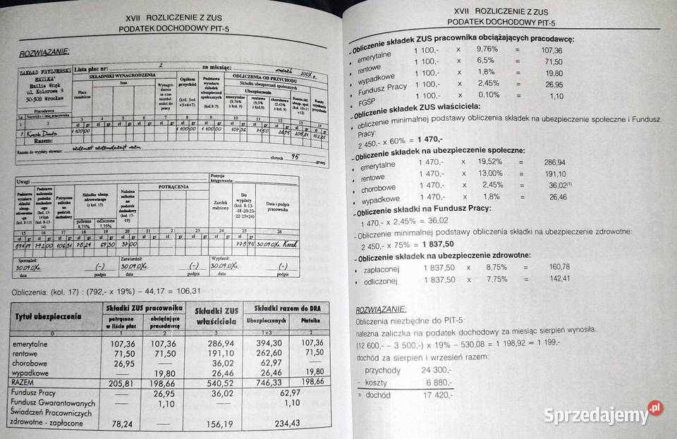 Ryczałt Karta podatkowa Podatkowa księga Bożena Pozostałe Chełm