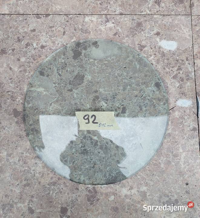 92 Szkło szyba wypukła starego zegara 212mm Tczew