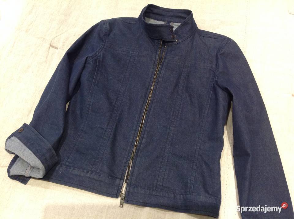 Katanka Ramoneska Jeans Damska r XSS niebieski Nowa Sól