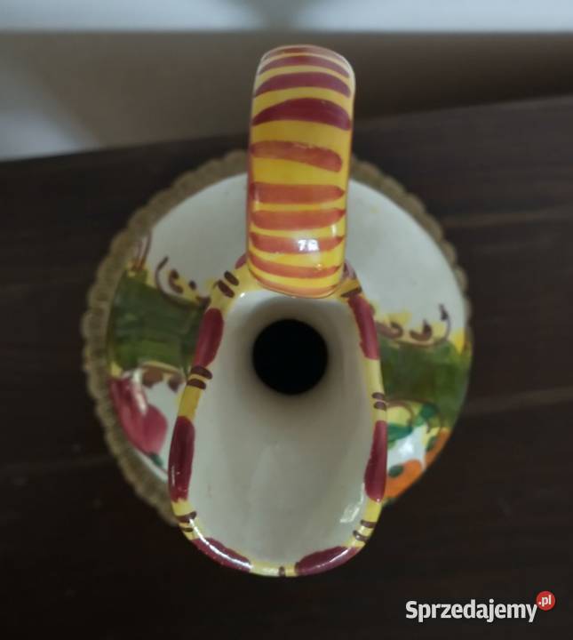Amforka ceramiczna włoska ręcznie wykonana Krotoszyn