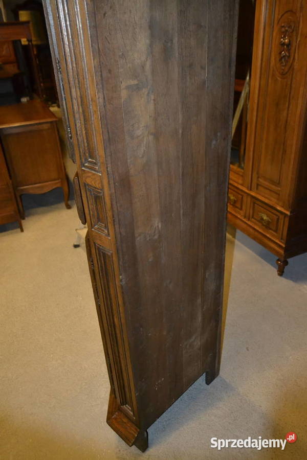 witryna szafka narożna lity dąb śląskie Będzin