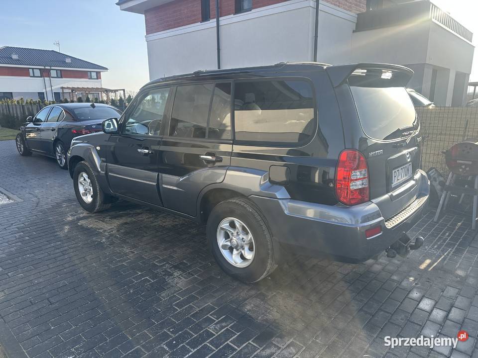 Hyundai Terracan Ładny Zadbany HAK 35T Poznań skórzana tapicerka wielkopolskie