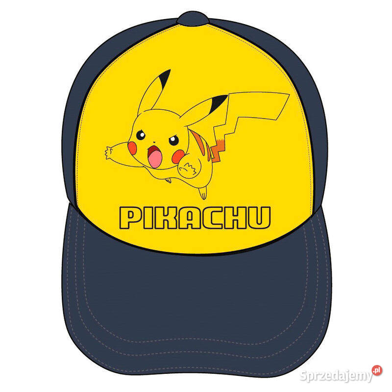 Czapka Czapeczka Pokemon Pikachu Baseballówka Mogilany