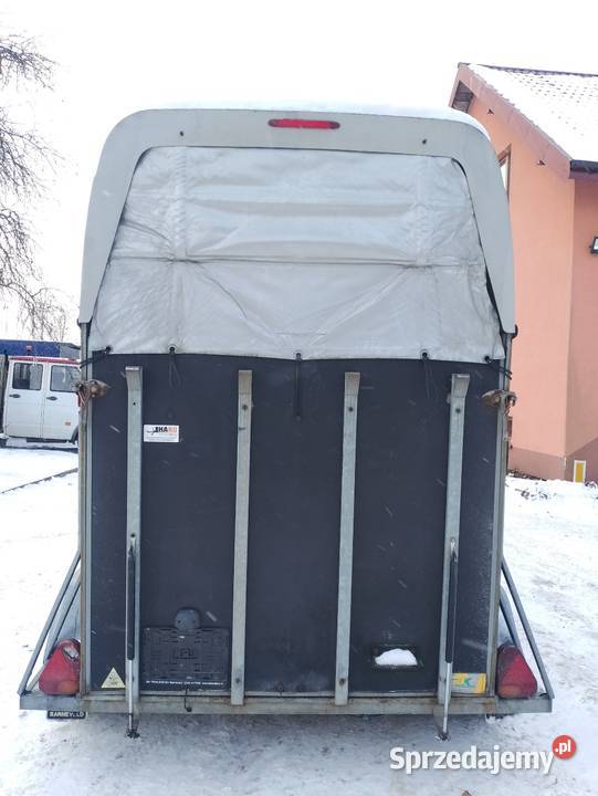 Do sprzedania przyczepa do przewozu dwóch koni Rok produkcji 2006 śląskie Żerdzina sprzedam
