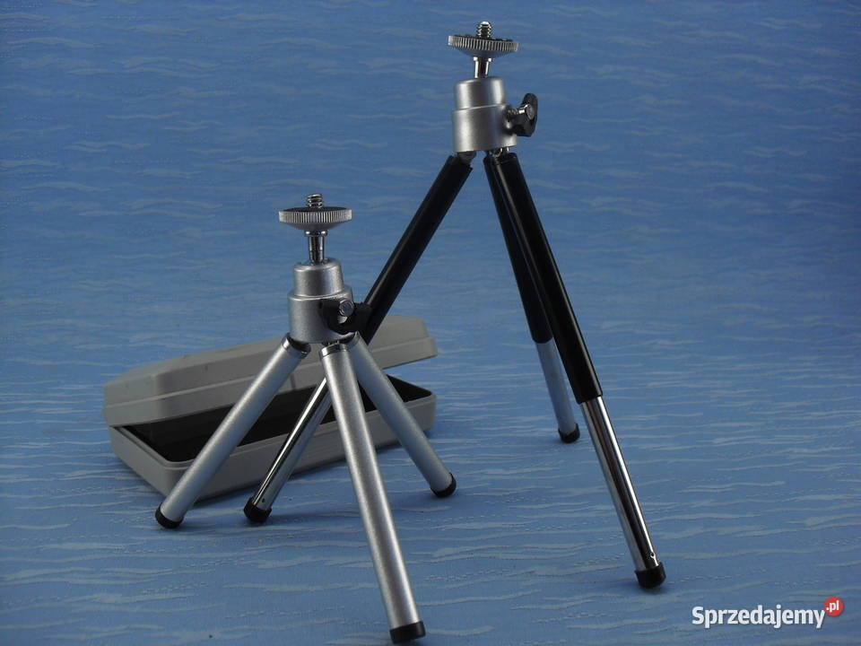 Dwa statywy stołowe do aparatu kamerki Bielawa