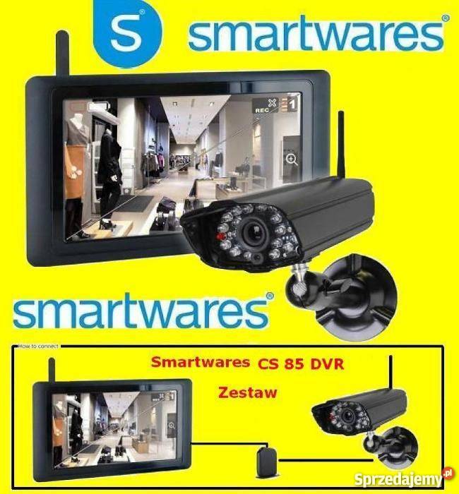 Bezprzewodowy system monitorujący Smartwares CS 85 DVR