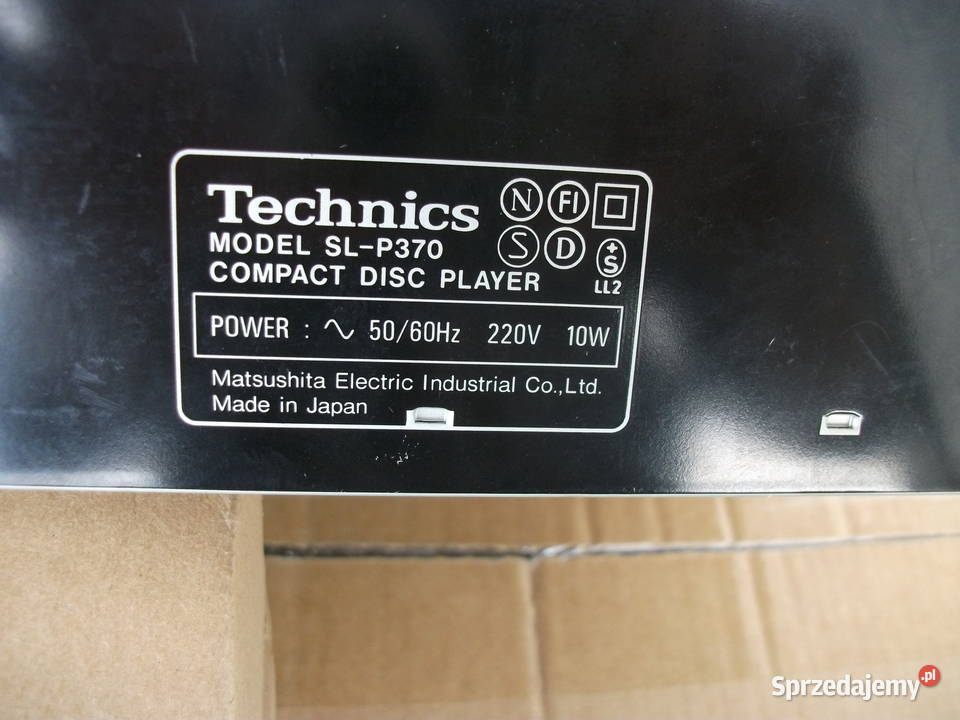 Technics SLPG370 z pilotem instrukcją i Warszawa