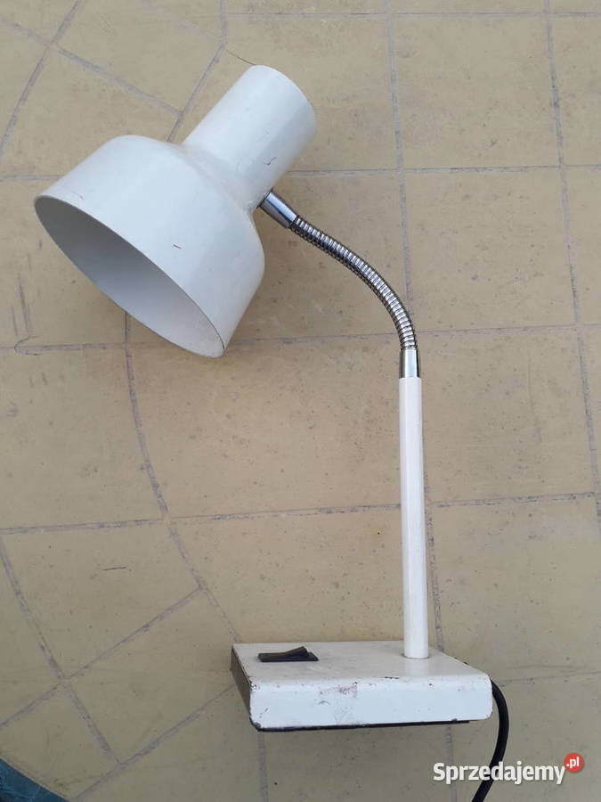 Stara lampa biurkowa model 99 autorstwa Herberta Lampki biurkowe Warszawa sprzedam