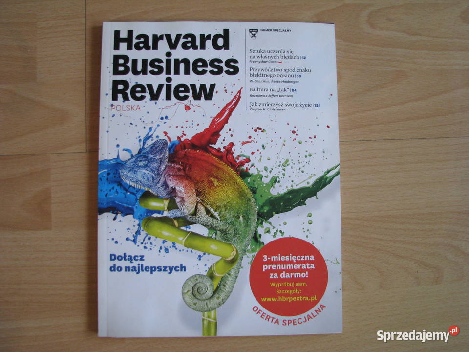 Harward Business Review numer specjalny Brzegi sprzedam
