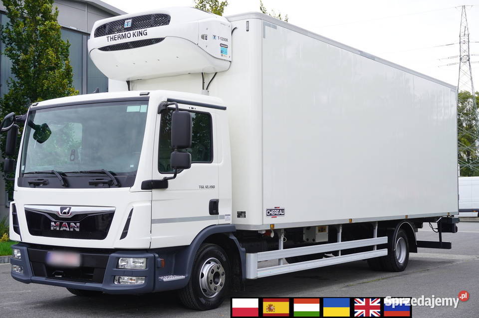 MAN TGL 12190 Chłodnia Chereau 18 PAL nie sprzedam