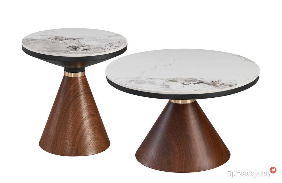 Zestaw 2 Stolików Kawowych Napa Wysyłka 24H Tarchały Małe