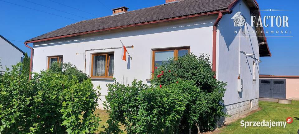 Dom wolnostojący 120 m działka 12 ar Libusza ogródek