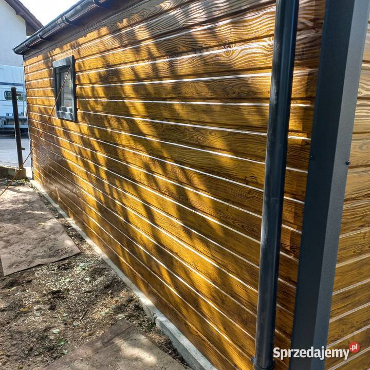 Nowoczesny garaż Magazyn blaszany 6x580m Ostrołęka