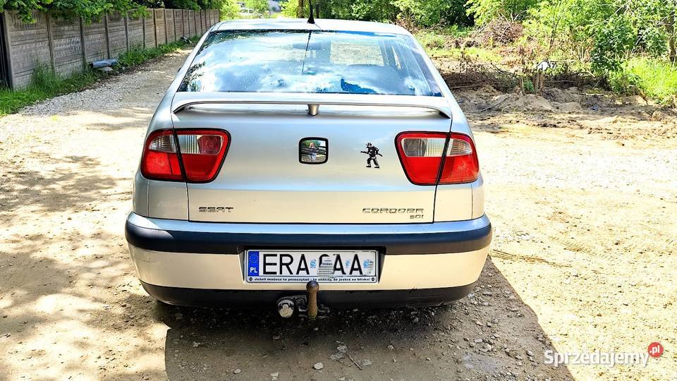Niezniszczalny Seat Cordoba 19 SDI HAK Radomsko sprzedam