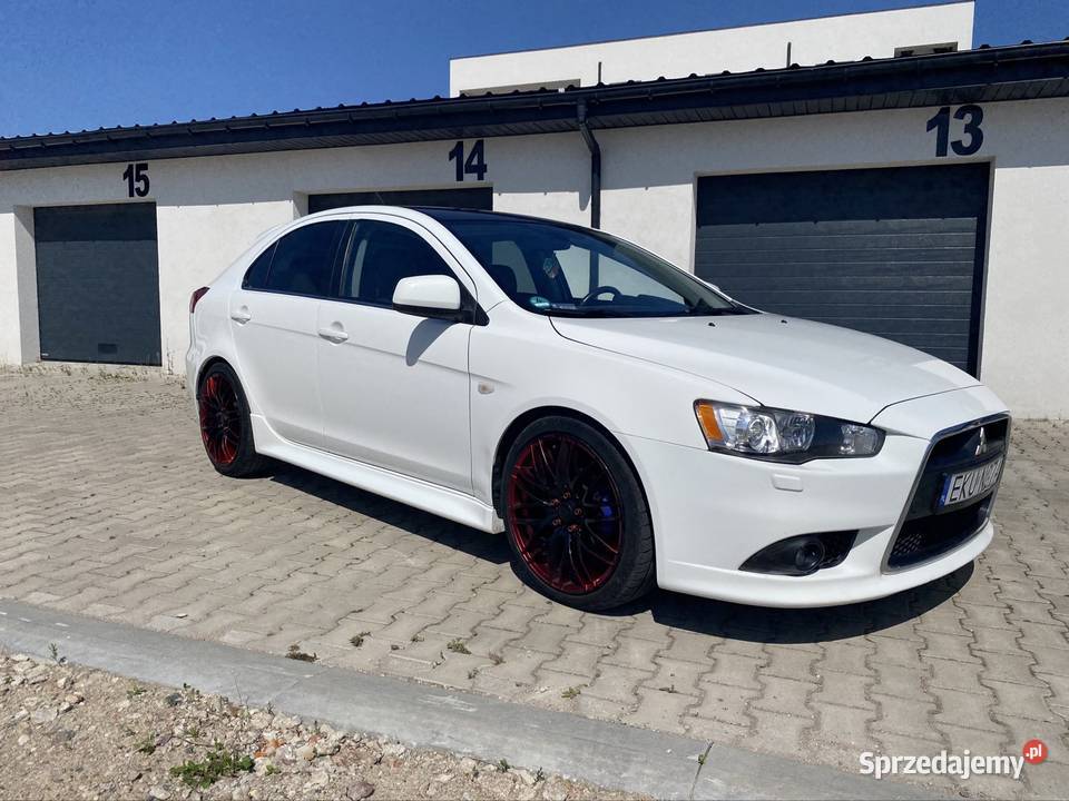 Mitsubishi lancer XIII IX EVO skórzana tapicerka Kutno