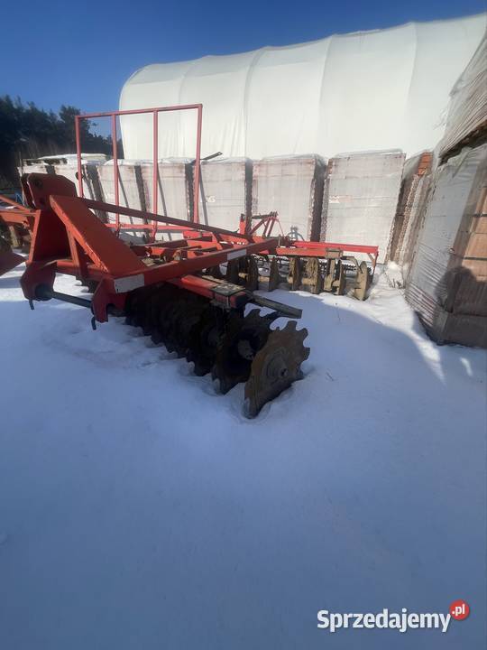 Brona talerzowa 27m z wałem strunowym talerzówka Rawa Mazowiecka