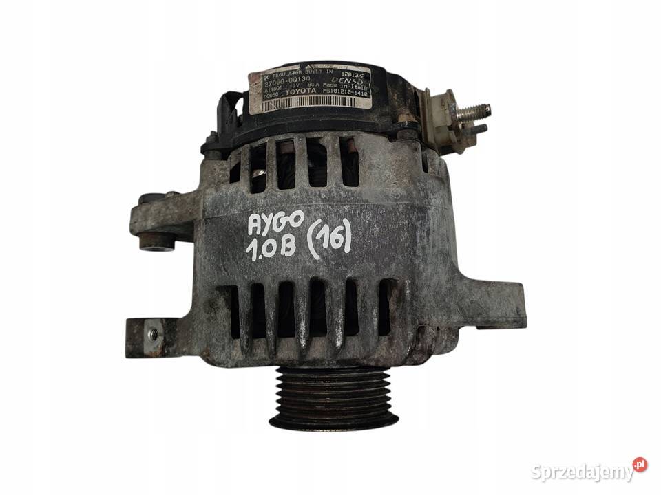 ALTERNATOR Toyota Aygo 10 B 270600J010 Denso 80A Chełm