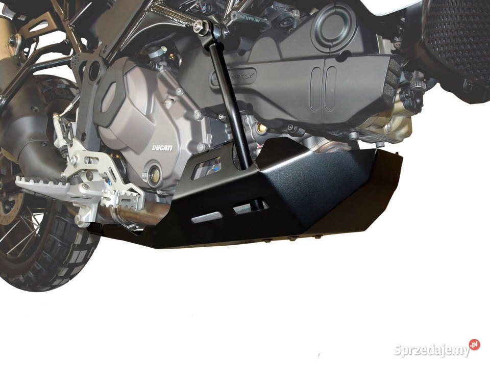Osłona silnika do Ducati DesertX stalowa czarna Części i akcesoria motocyklowe Częstochowa