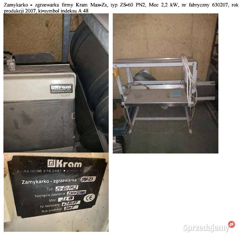 Syndyk sprzeda ruchomości małopolskie Obrażejowice