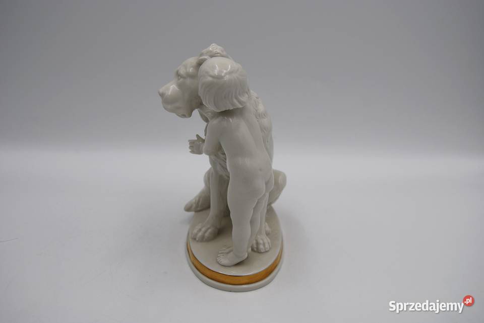 Unikatowa porcelanowa figura Rosenthal Dziecko z wielkopolskie Poznań sprzedam