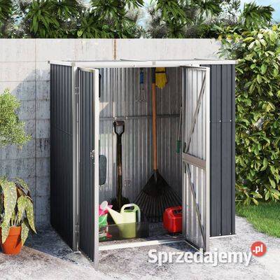vidaXL Szopa ogrodowa antracytowa 161x89x161 Warszawa