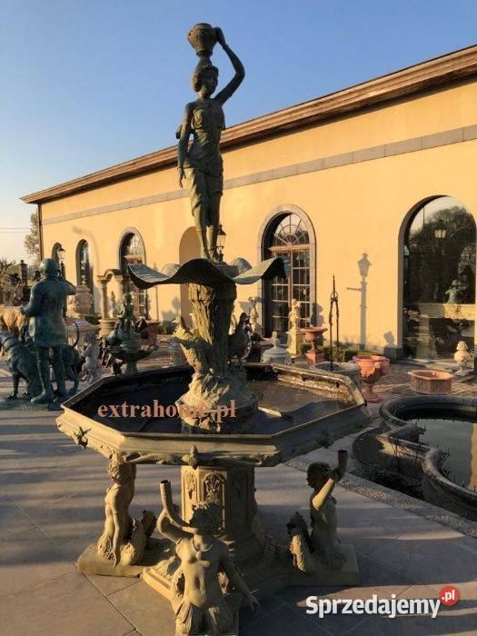 Fontanna z brązu Anielska Orkiestra H245 Szczecin