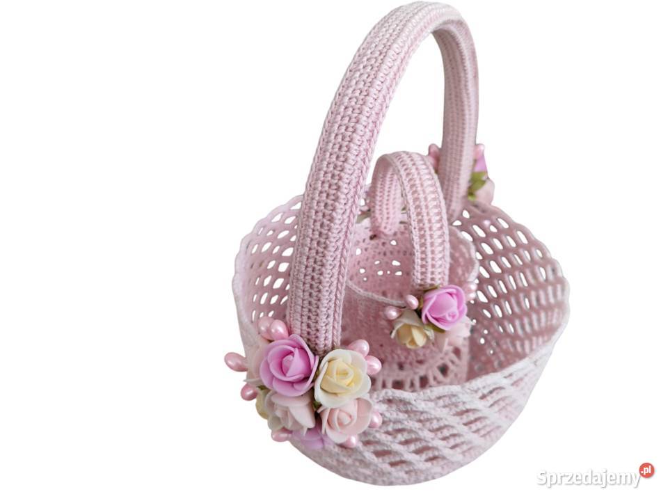 Koszyczki Wielkanocne zestaw mamy i coreczki różowy podkarpackie Ropczyce