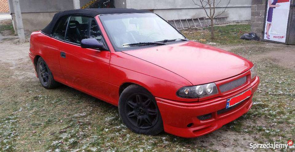 Sprzedam opla astre f cabrio tuning okazja Samochody osobowe Mokre