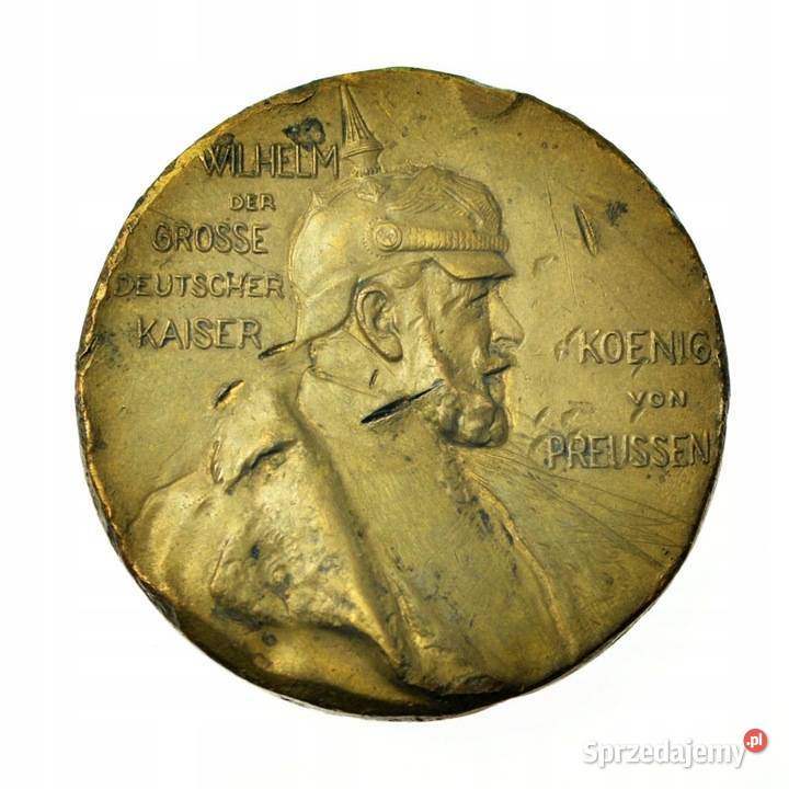 MEDAL NA 100LECIE URODZIN WILHELMA I 1897 K35 Warszawa sprzedam