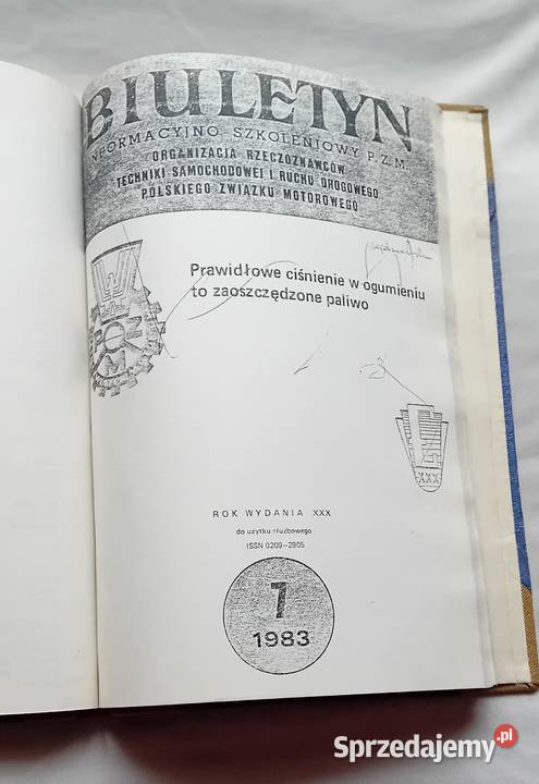 Biuletym informszkoleniowy PZM 198283 6782 45783 Koźminek