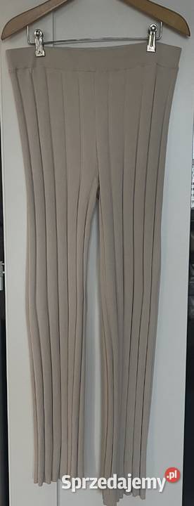 Dzianinowe spodnie HM M Bez wzoru Lubin sprzedam