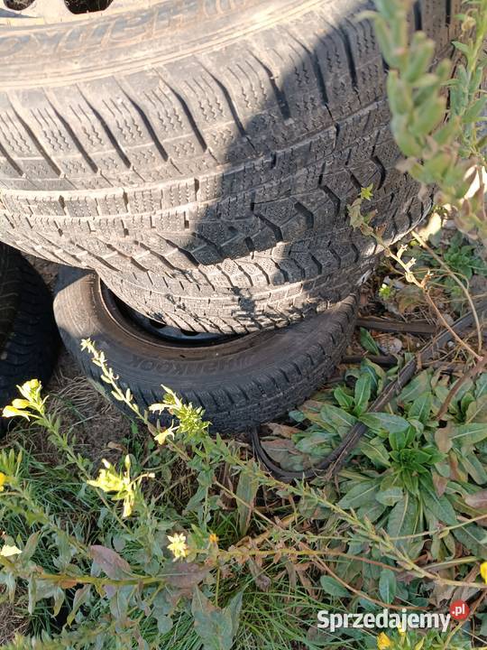 Koła felgi stalowe 5112 r16 opony zimowe
