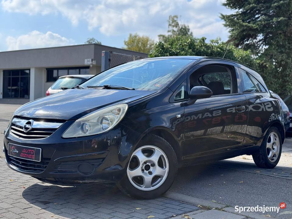 OPEL CORSA 13 D 2008 Zadbany Klimatyzacja Rok produkcji 2008 Częstochowa