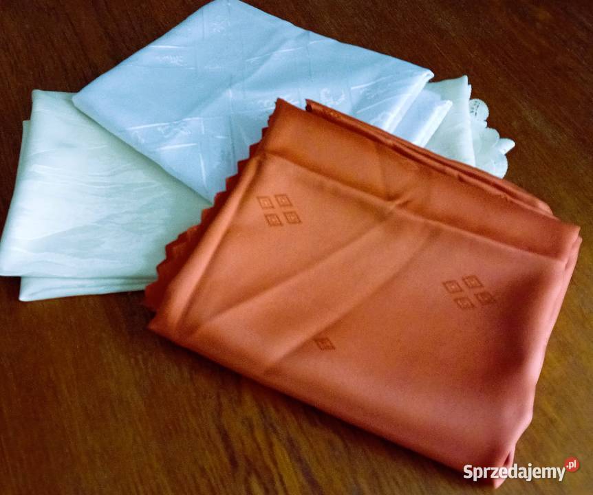 3 plamoodporne obrusy Żnin