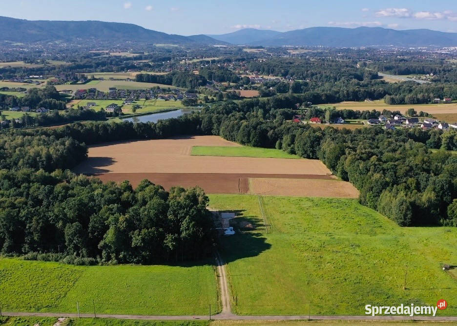 Widokowa działka budowlana w Pisarzowicach Pisarzowice sprzedam