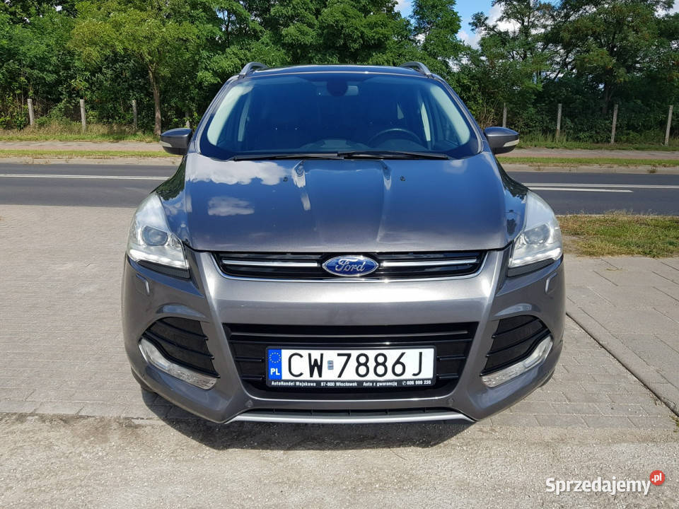 Ford Kuga 16 Turbo Benzyna Xenon Sony Navi serwisowany w ASO Kuga Włocławek sprzedam