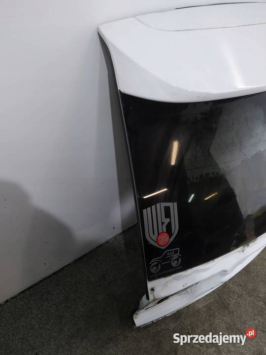 KLAPA TYŁ BIAŁA WK2 Jeep Grand Cherokee IV 2010 Klapy bagażnika świętokrzyskie