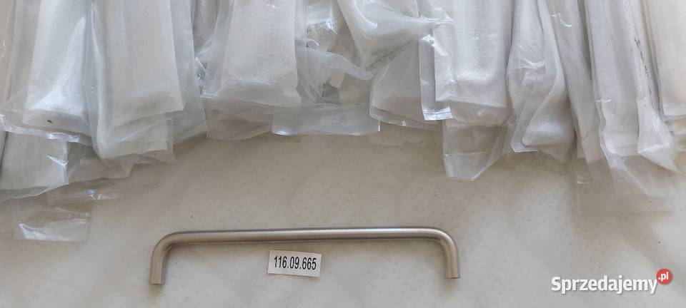 Uchwyt meblowy 192mm stalowy szczotkowany 100 Włocławek sprzedam